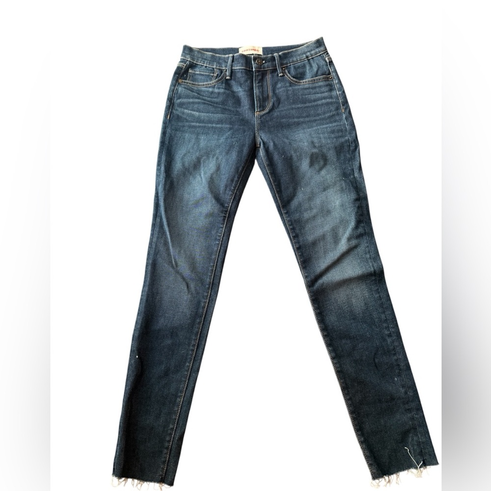 Driftwood Dark Blue Women's Skinny Jeans